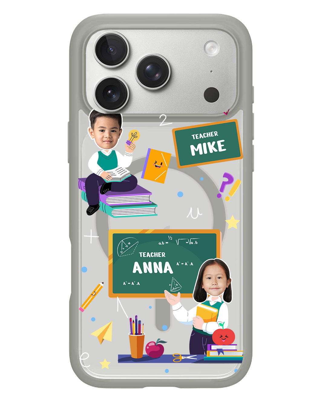 iPhone Rearguard Hybrid - Face Grid Dream Teacher