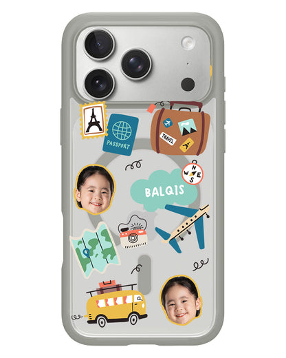 iPhone Rearguard Hybrid - Face Grid Travel