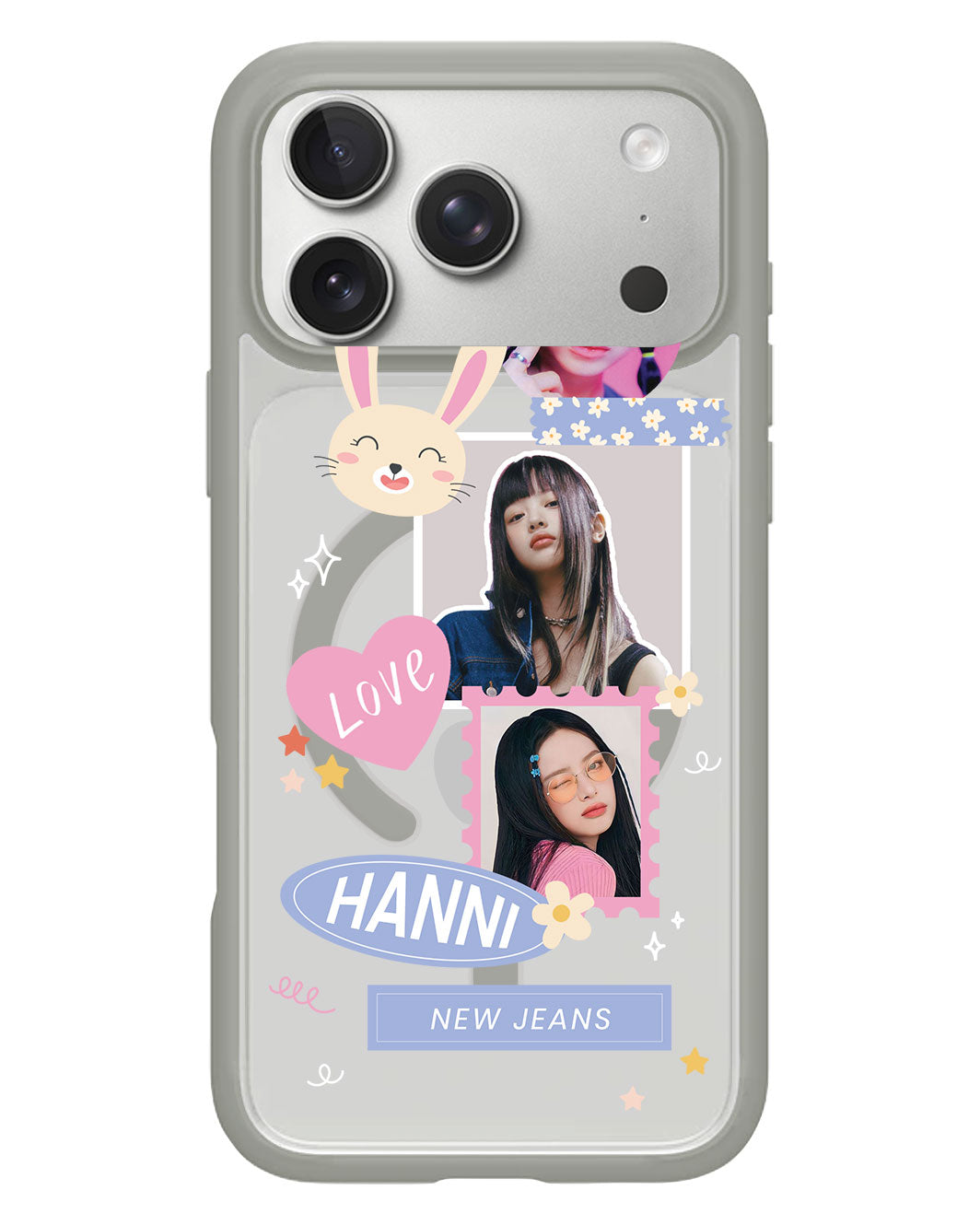 iPhone Rearguard Hybrid - Face Grid Frame