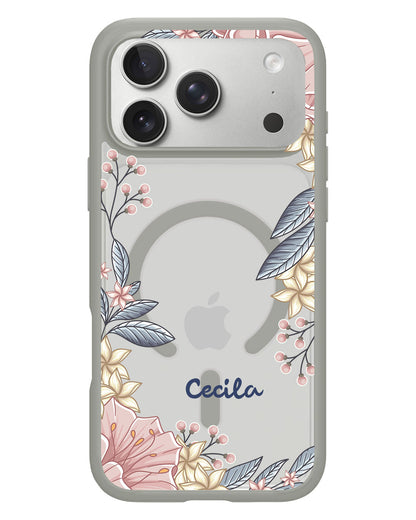 iPhone Rearguard Hybrid - Pink Floral