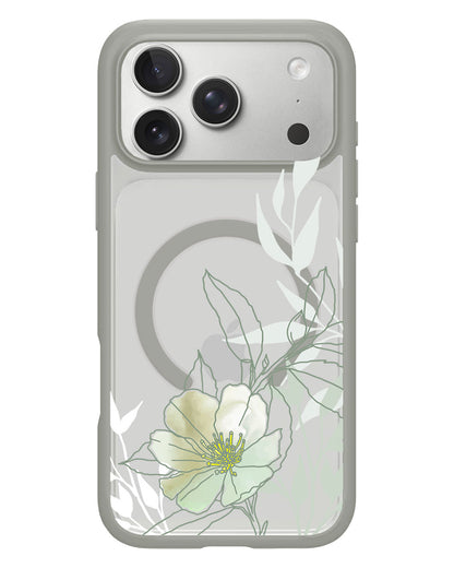 iPhone Rearguard Hybrid - Greenmint Lily