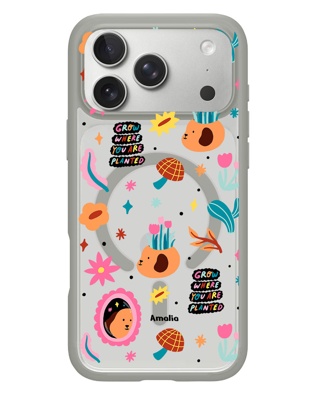 iPhone Rearguard Hybrid - Grow and Bloom