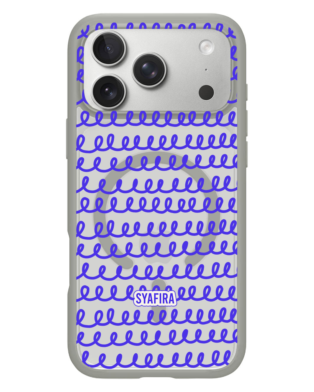 iPhone Rearguard Hybrid - Blue Wires