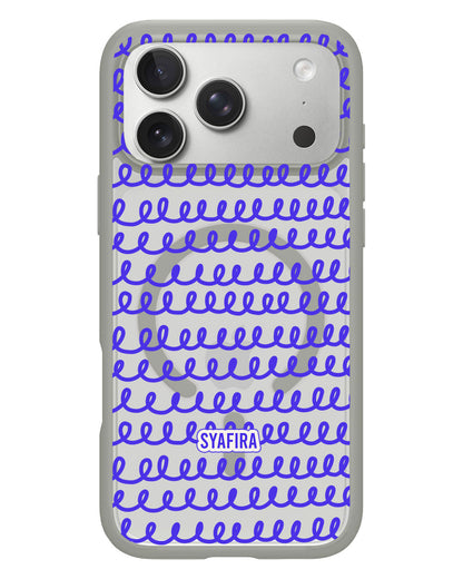 iPhone Rearguard Hybrid - Blue Wires