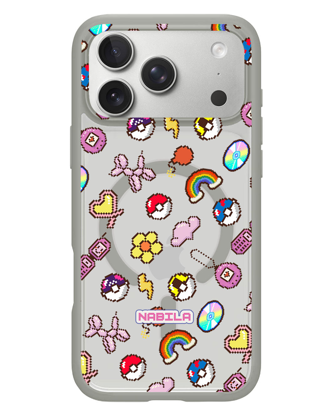 iPhone Rearguard Hybrid - Pink Glitch