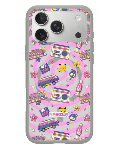 iPhone Rearguard Hybrid - Retro Spiral
