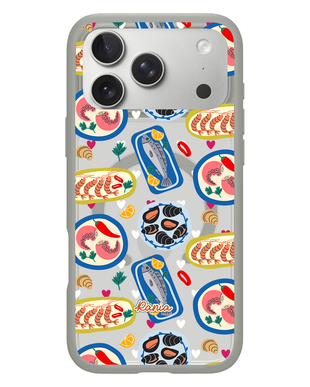 iPhone Rearguard Hybrid - Seafood