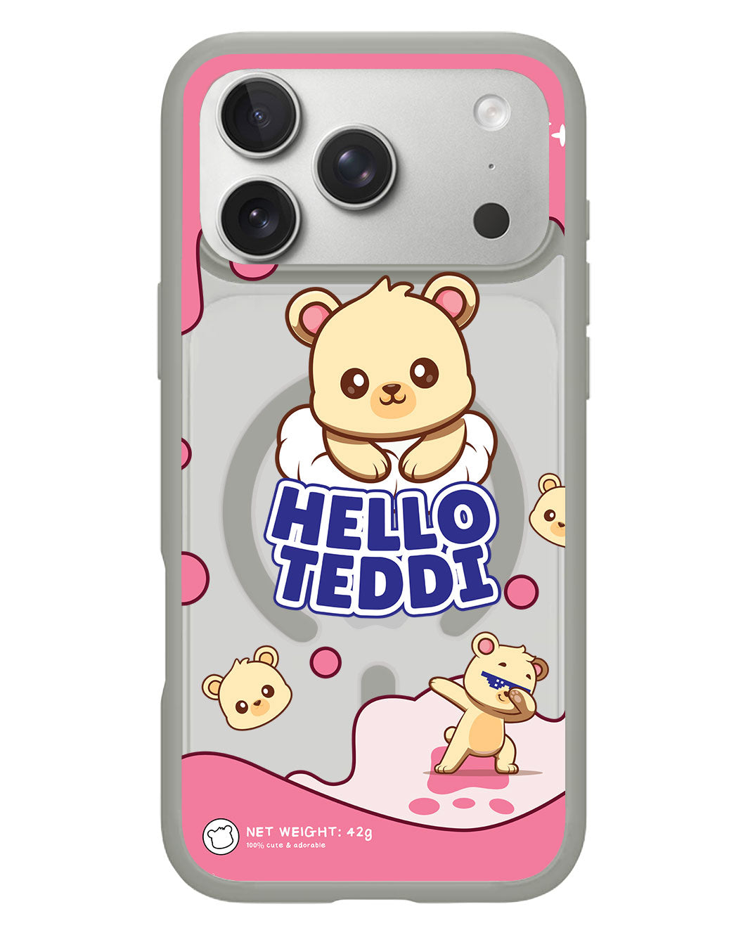 iPhone Rearguard Hybrid - Hello Teddy 2.0
