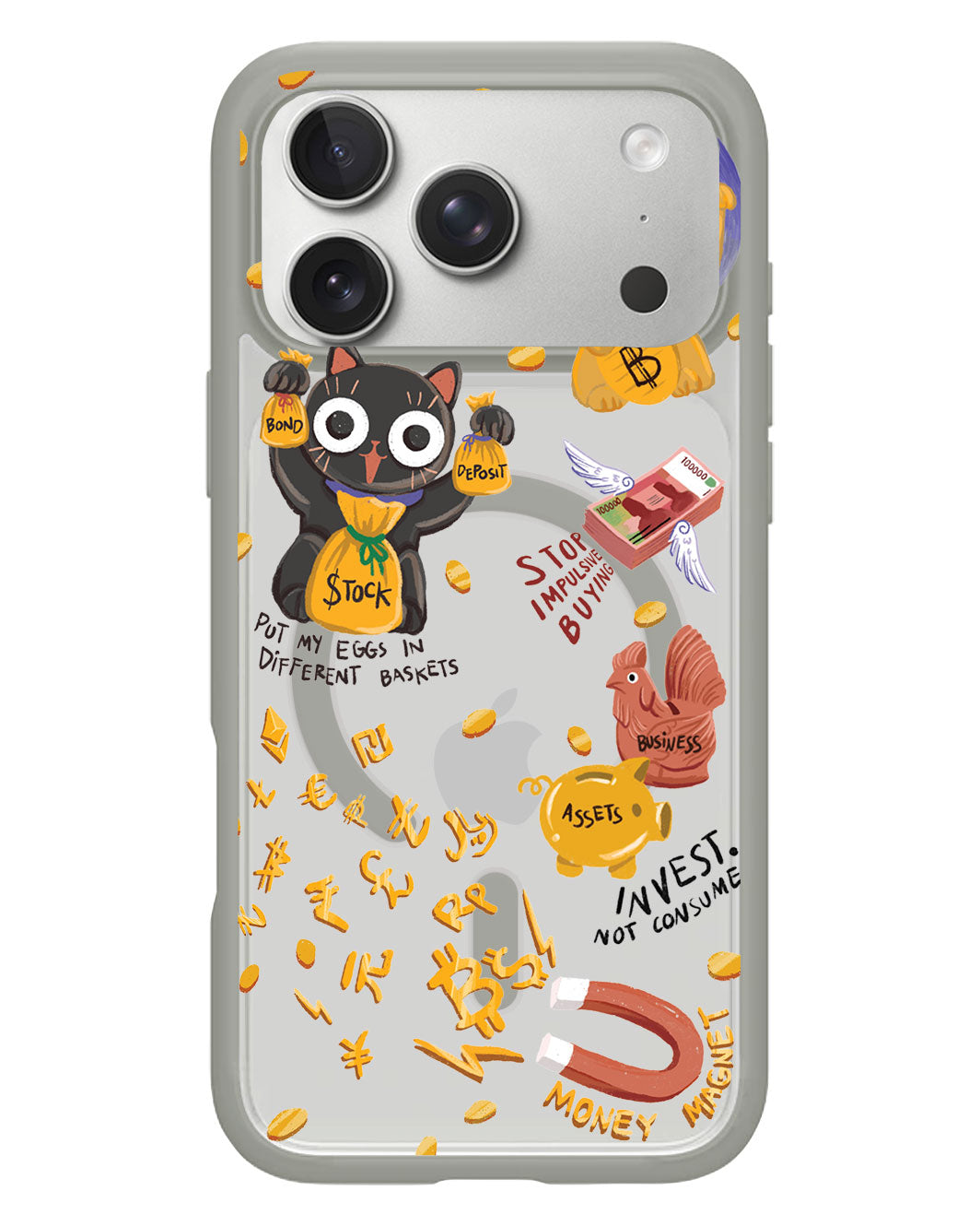 iPhone Rearguard Hybrid - I Am... Money Magnet!!!