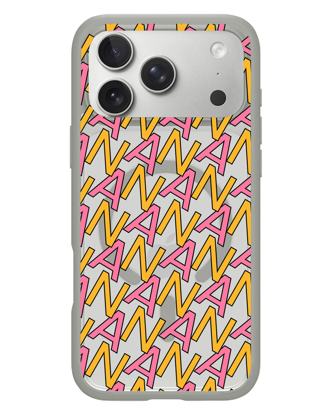 iPhone Rearguard Hybrid - CUSTOM MONOGRAM 3.0 Initial 3.0
