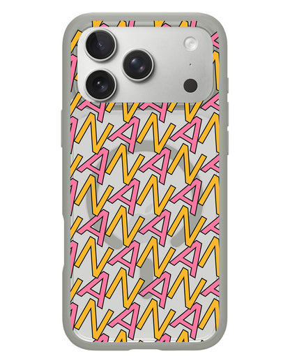 iPhone Rearguard Hybrid - CUSTOM MONOGRAM 3.0 Initial 3.0