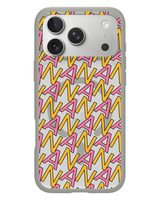 iPhone Rearguard Hybrid - CUSTOM MONOGRAM 3.0 Initial 3.0