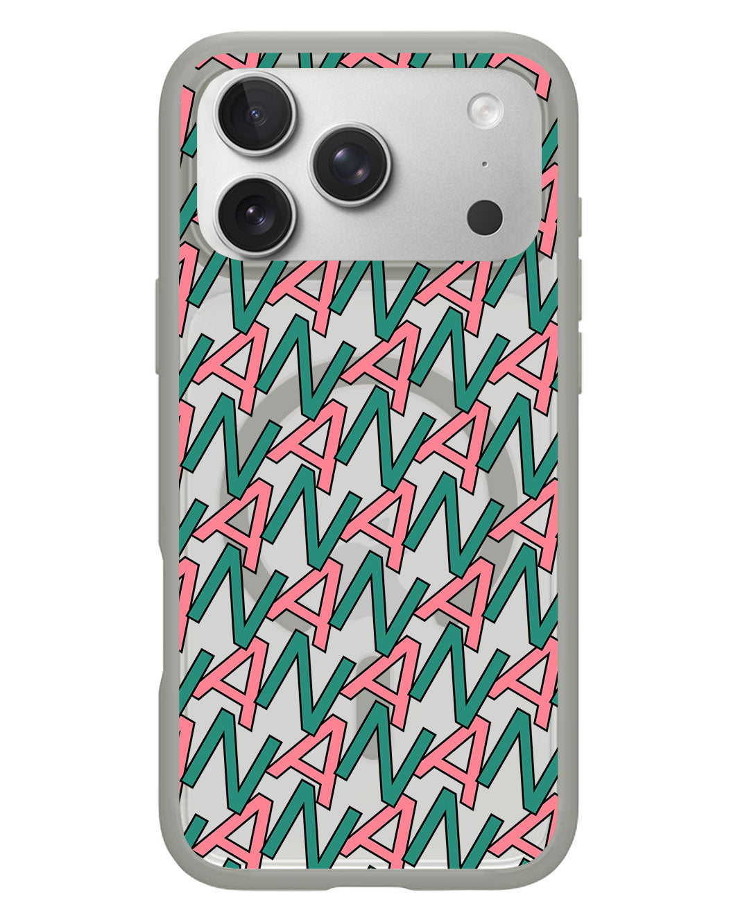 iPhone Rearguard Hybrid - CUSTOM MONOGRAM 3.0 Initial 7.0
