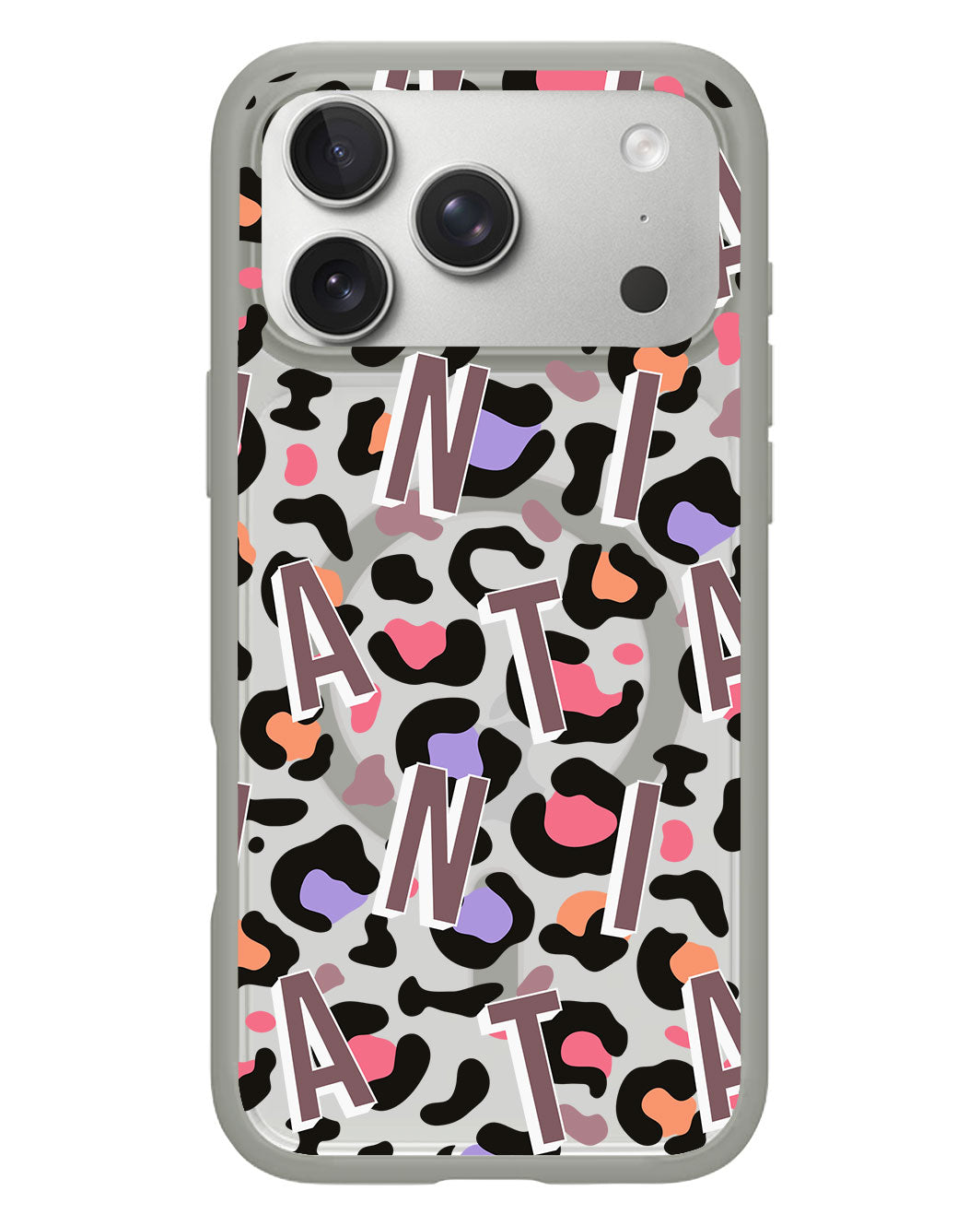 iPhone Rearguard Hybrid - CUSTOM MONOGRAM 3.0 Leopard 5.0