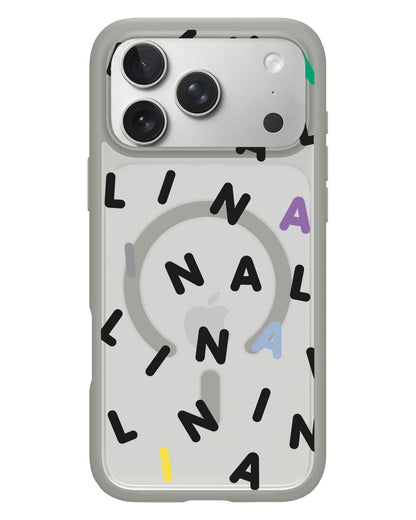 iPhone Rearguard Hybrid - CUSTOM MONOGRAM 2.0 Black