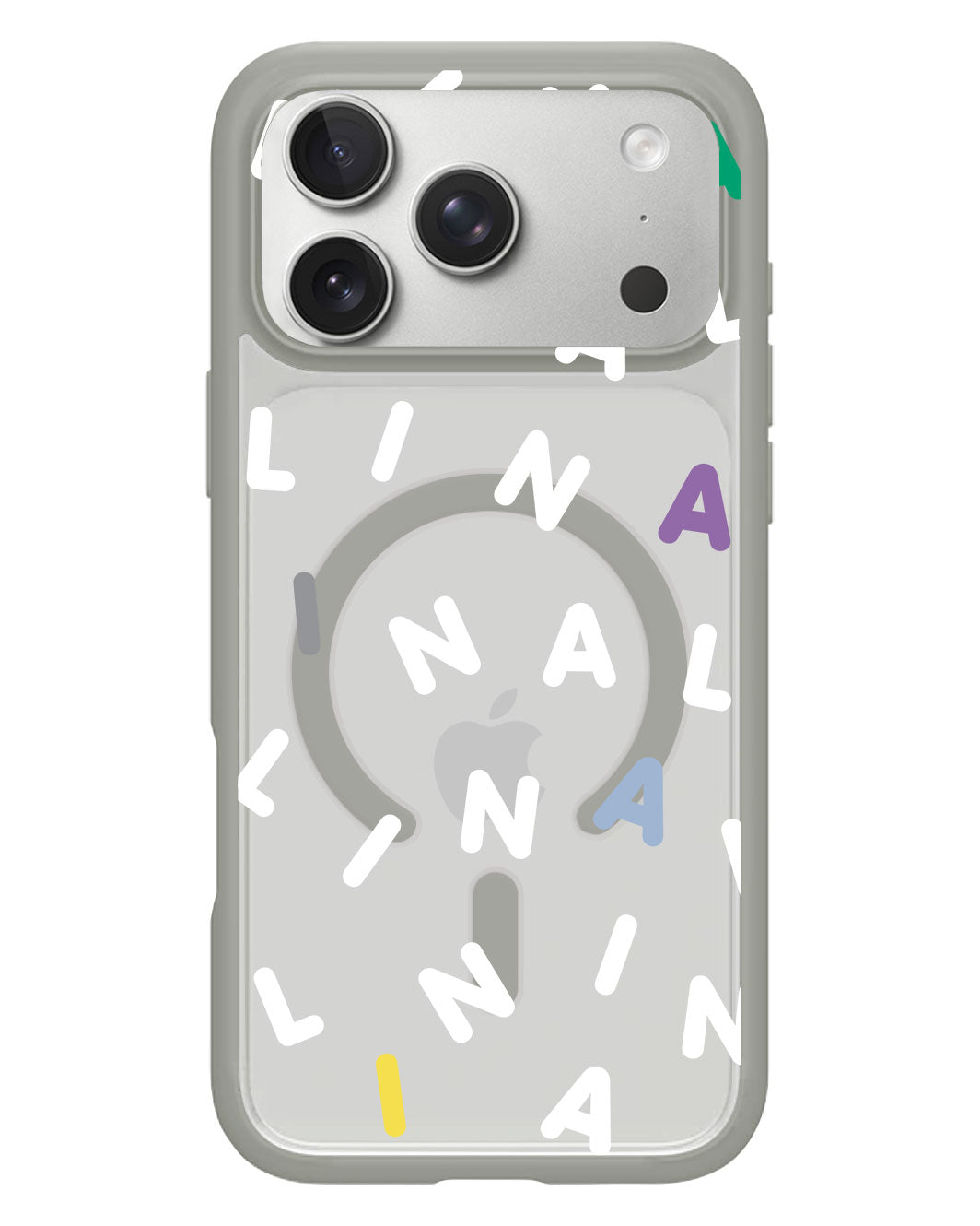 iPhone Rearguard Hybrid - CUSTOM MONOGRAM 2.0 White