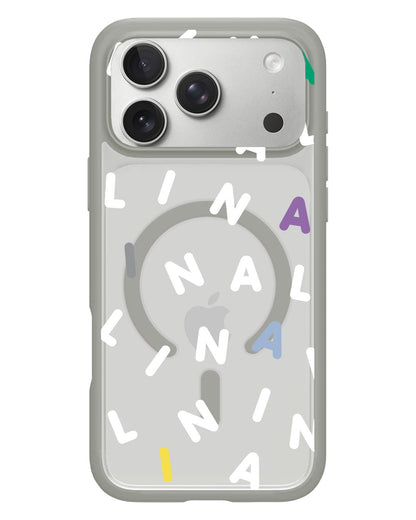 iPhone Rearguard Hybrid - CUSTOM MONOGRAM 2.0 White