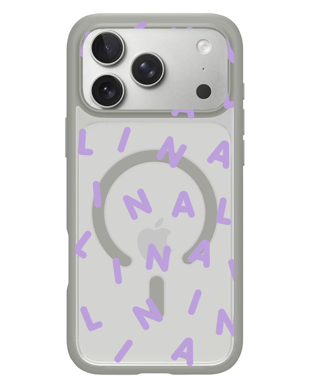 iPhone Rearguard Hybrid - CUSTOM MONOGRAM 2.0 Lilac
