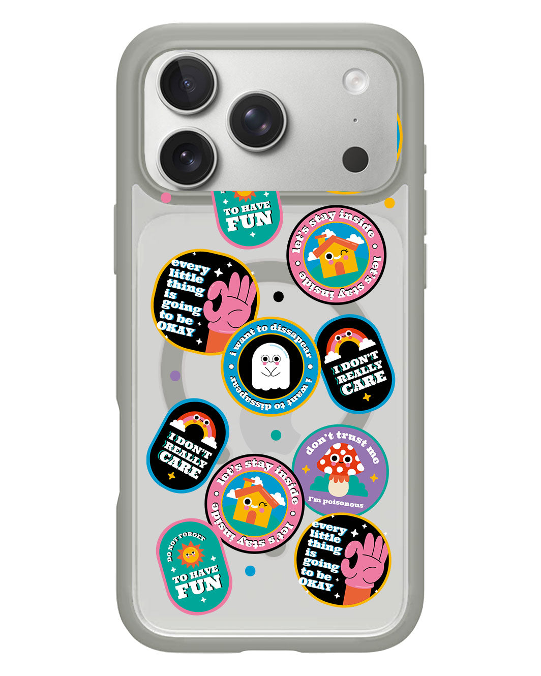 iPhone Rearguard Hybrid - Monster Sticker Pack