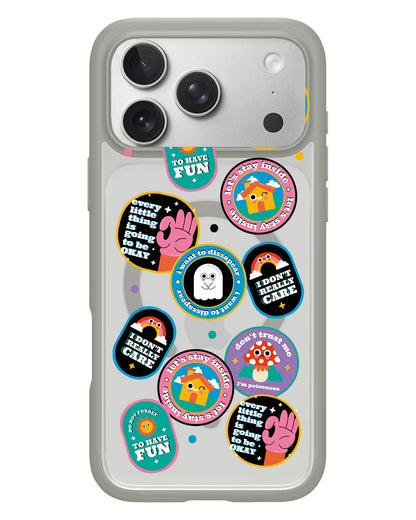 iPhone Rearguard Hybrid - Monster Sticker Pack