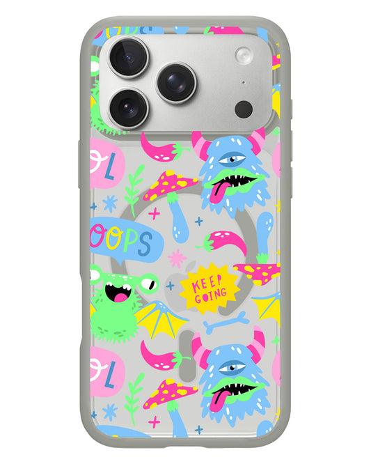 iPhone Rearguard Hybrid - Monster Say Keep Going