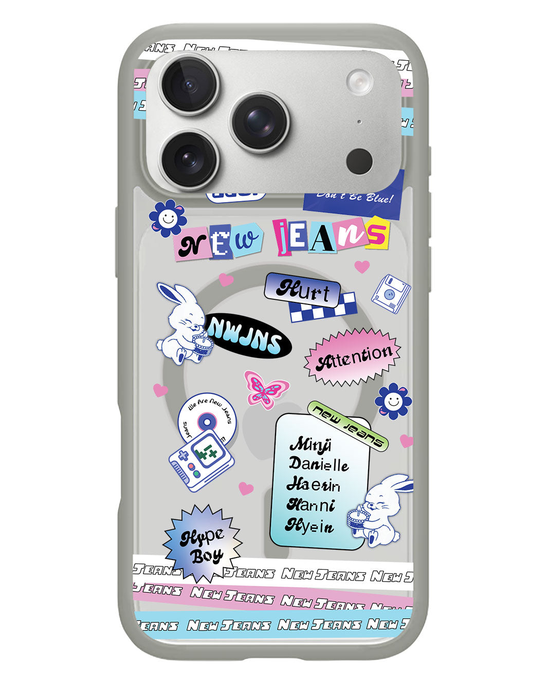 iPhone Rearguard Hybrid - NEW JEANS Sticker Pack