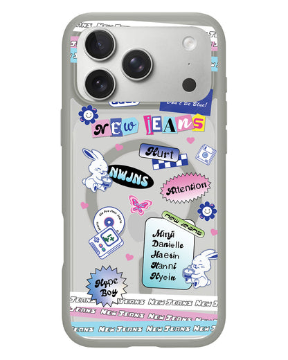 iPhone Rearguard Hybrid - NEW JEANS Sticker Pack