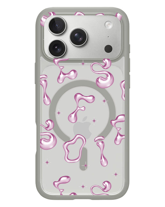 iPhone Rearguard Hybrid - CUSTOM MONOGRAM 3.0 Pink Chrome