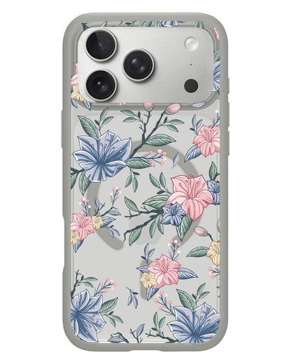 iPhone Rearguard Hybrid - Pink & Blue Florals