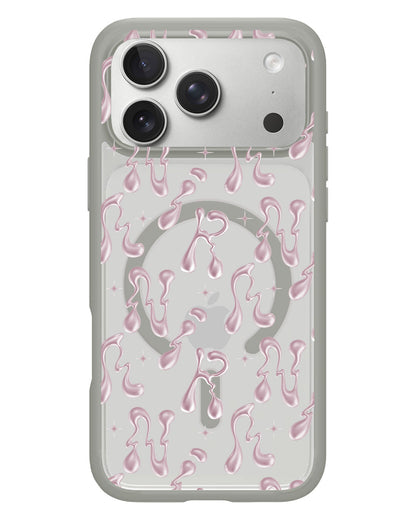 iPhone Rearguard Hybrid - Pink Chrome Monogram 2.0