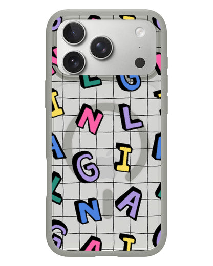iPhone Rearguard Hybrid - CUSTOM MONOGRAM 3.0 Playful 2.0