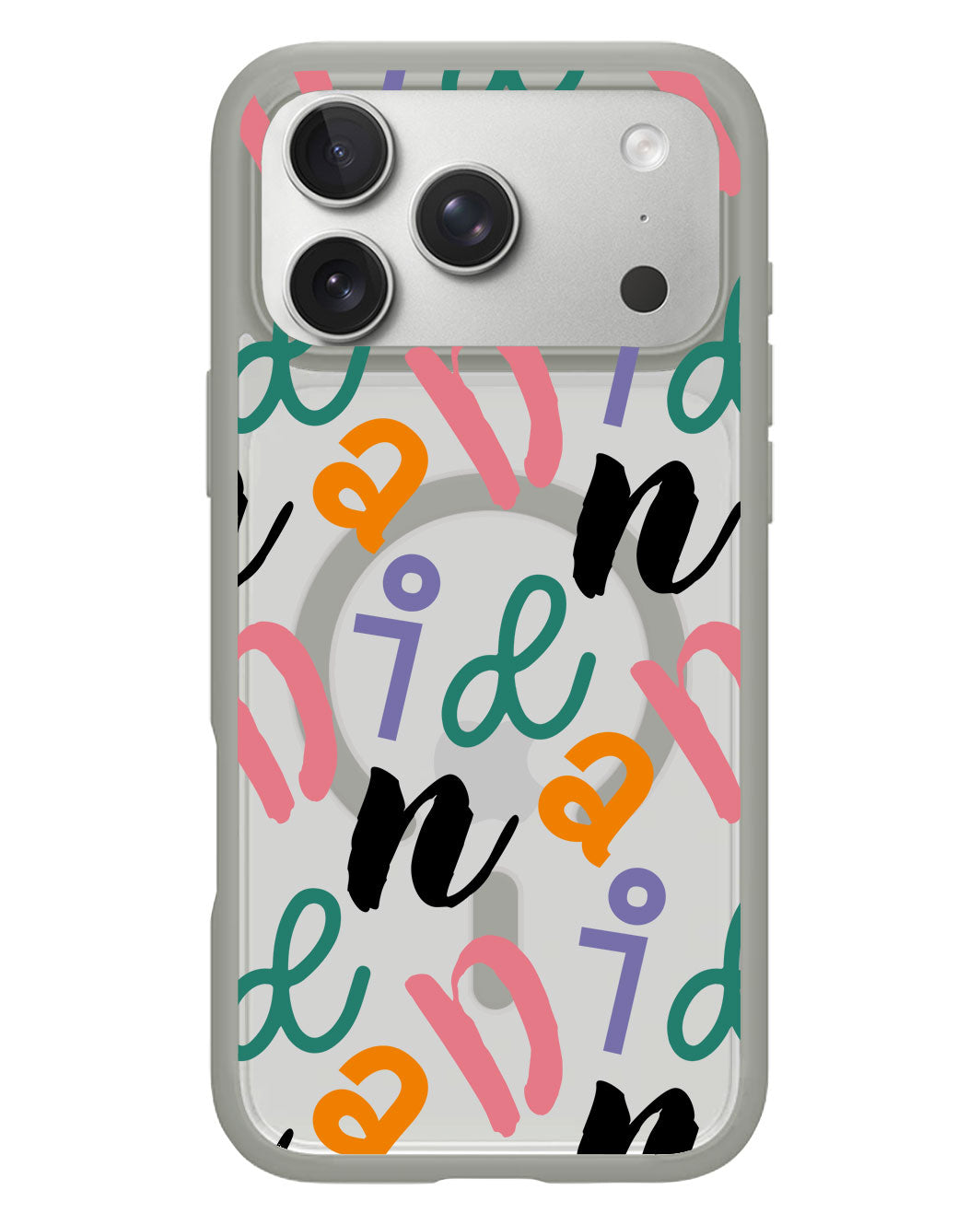 iPhone Rearguard Hybrid - Playful Monogram 3.0