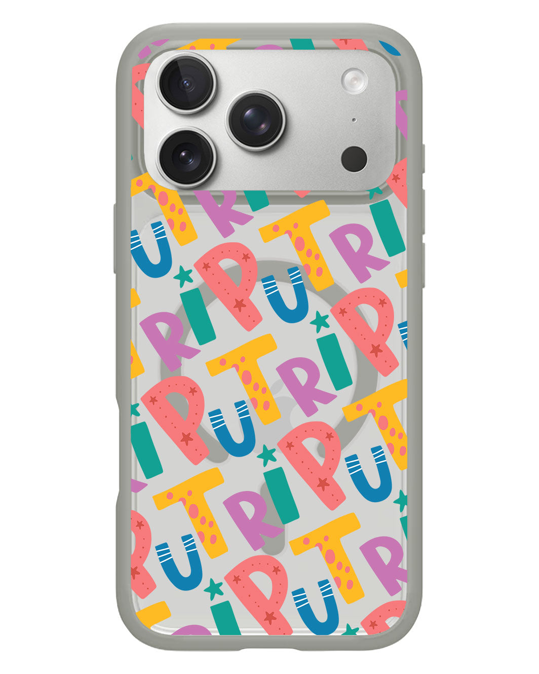 iPhone Rearguard Hybrid - Playful Monogram 4.0
