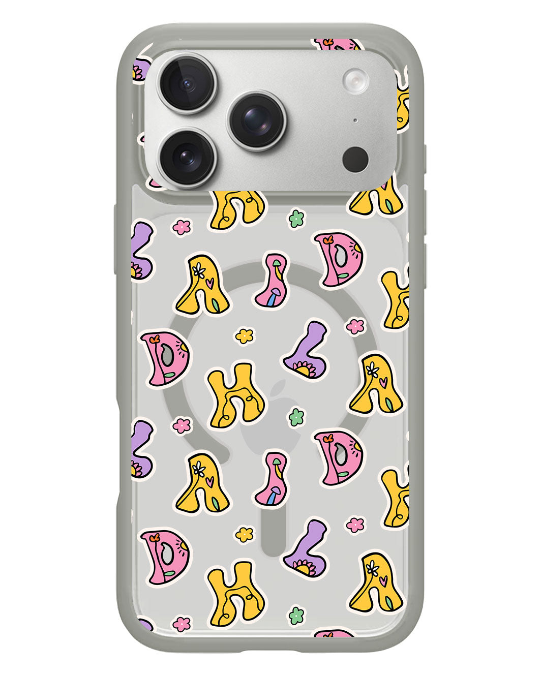 iPhone Rearguard Hybrid - Playful Monogram 7.0