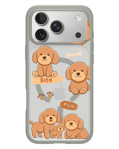 iPhone Rearguard Hybrid - Poodle Squad 4.0