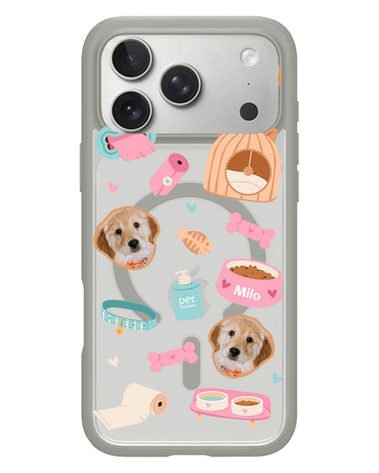 iPhone Rearguard Hybrid - Pet Grid Puppy Life
