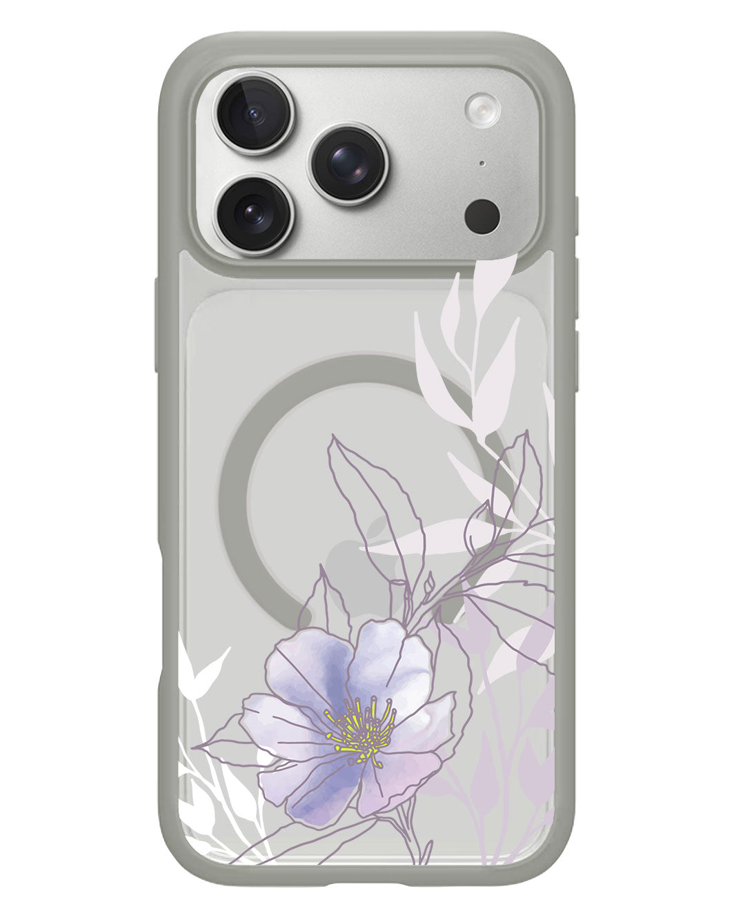 iPhone Rearguard Hybrid - Purple Lily
