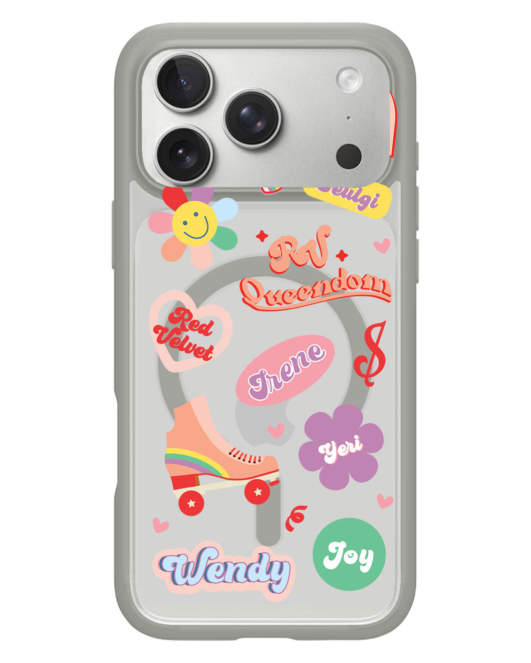 iPhone Rearguard Hybrid - Red Velvet Sticker Pack