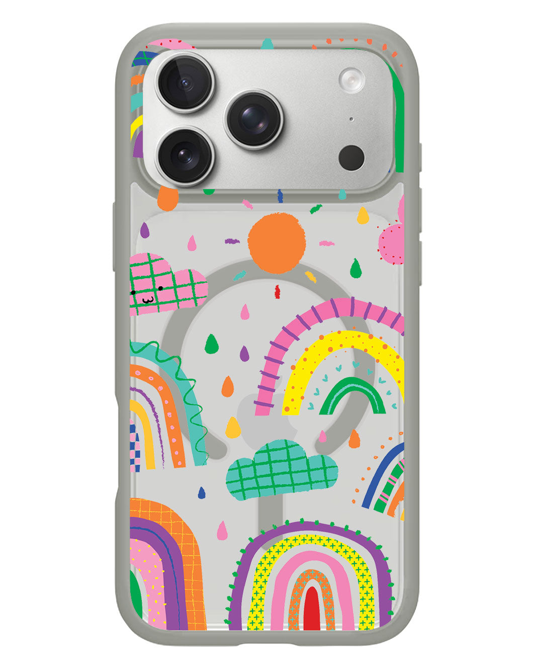 iPhone Rearguard Hybrid - Rainbow
