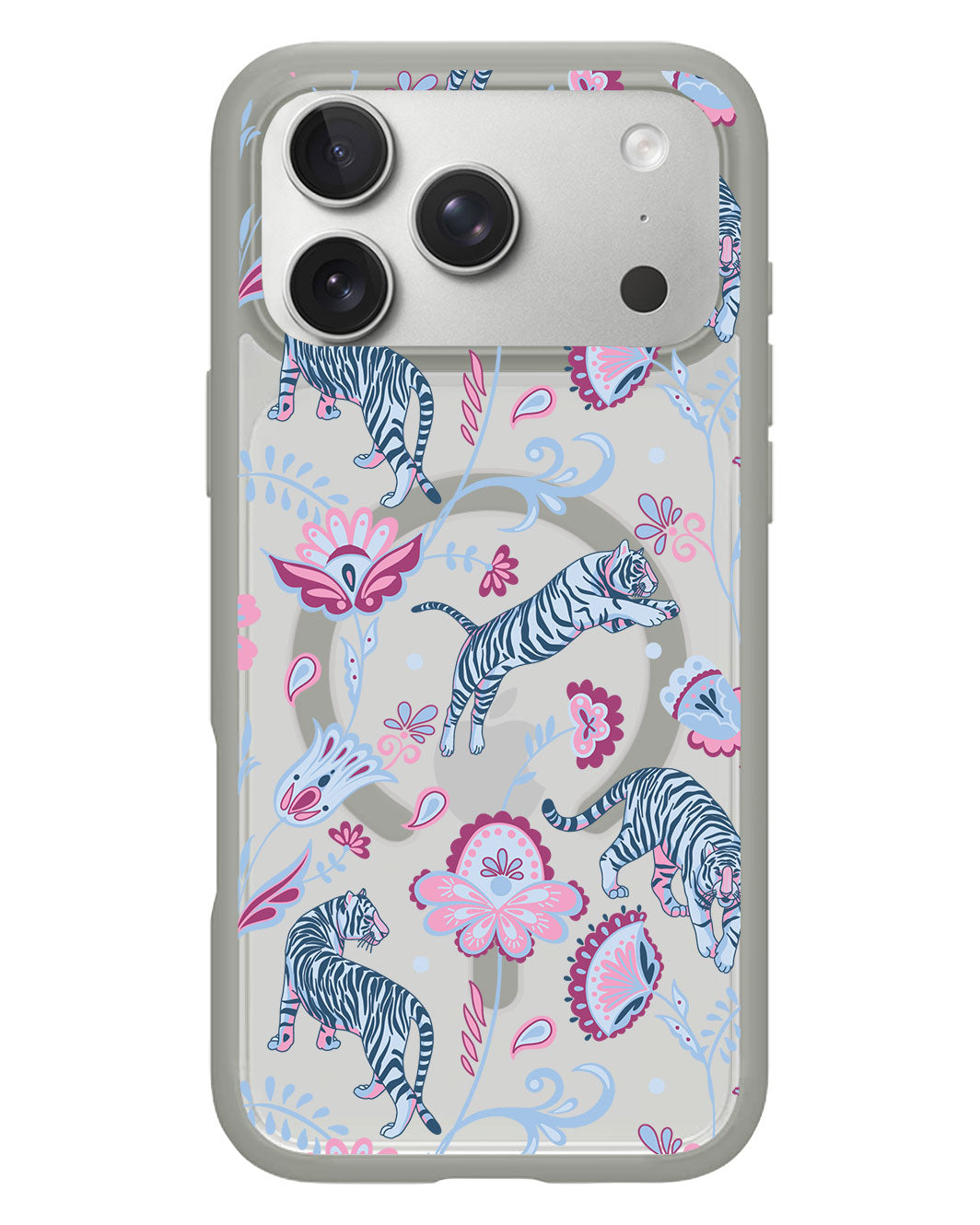 iPhone Rearguard Hybrid - Tiger & Floral 3.0