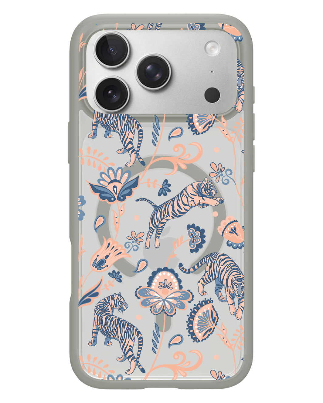 iPhone Rearguard Hybrid - Tiger & Floral 5.0