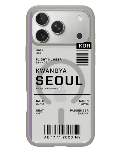iPhone Rearguard Hybrid - Aespa Kwangya Ticket