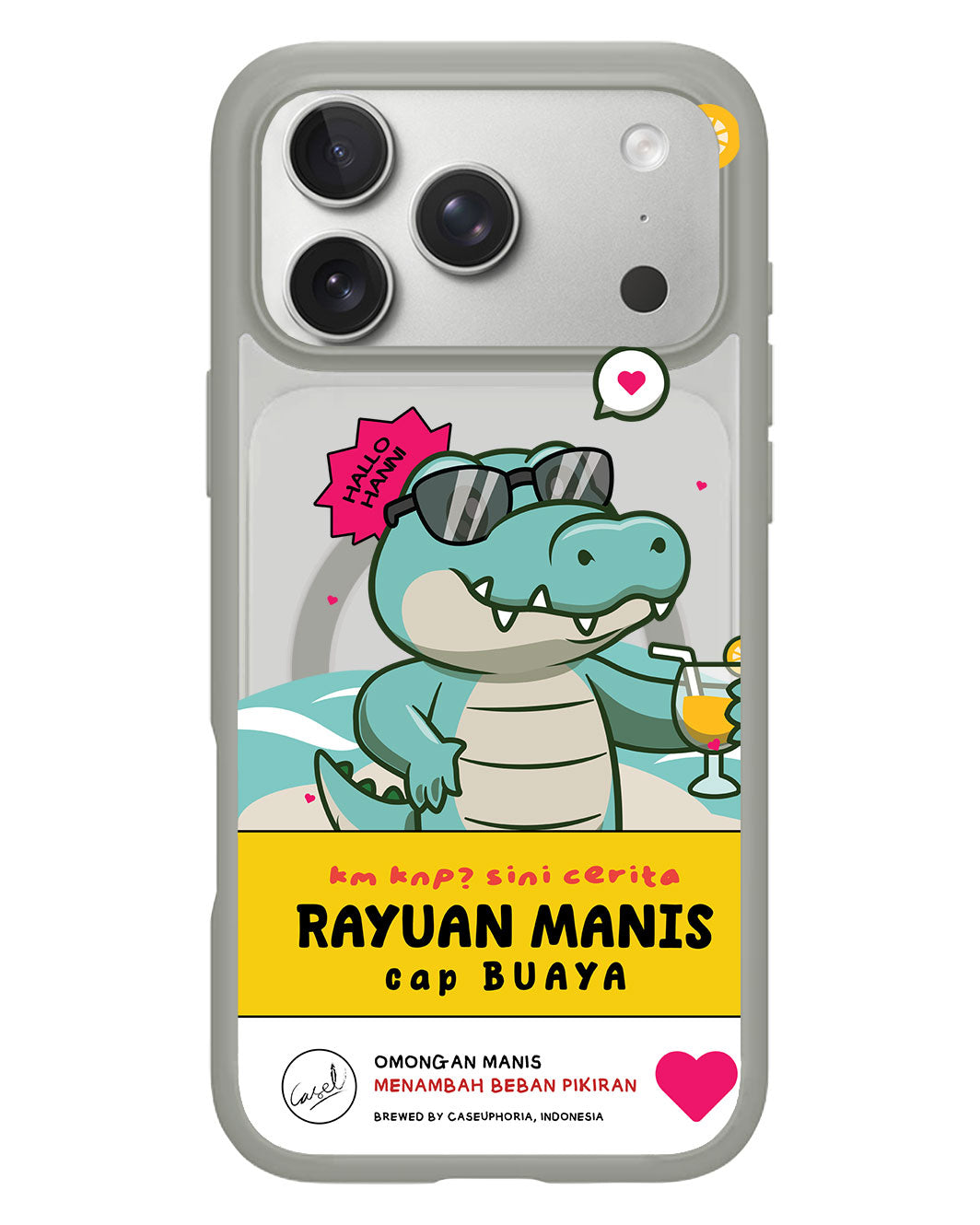 iPhone Rearguard Hybrid - Cap Buaya