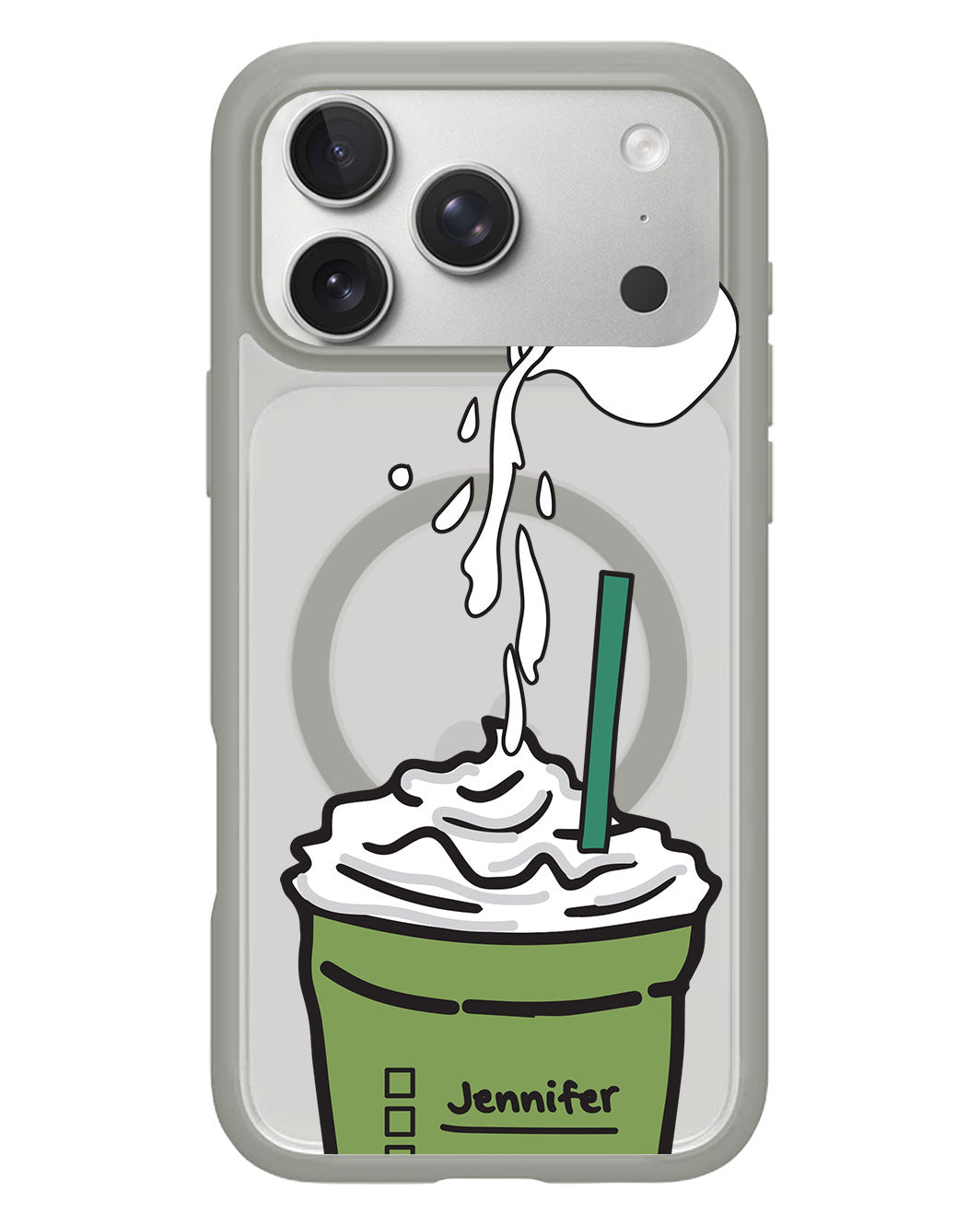 iPhone Rearguard Hybrid - Matcha Frappe
