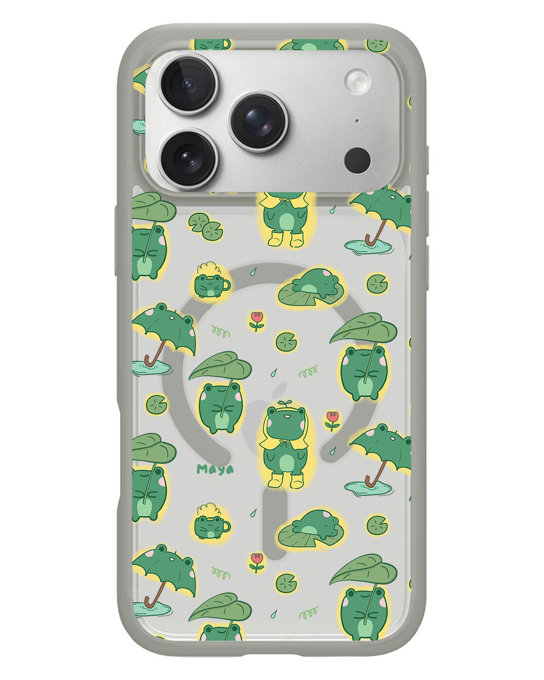 iPhone Rearguard Hybrid - Happy Rain