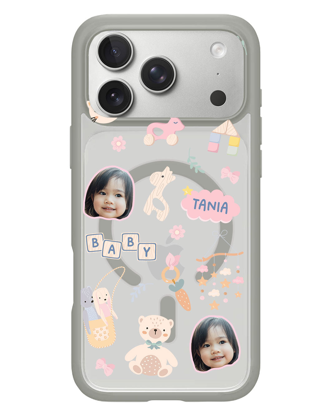 iPhone Rearguard Hybrid - Face Grid Girl's Toys