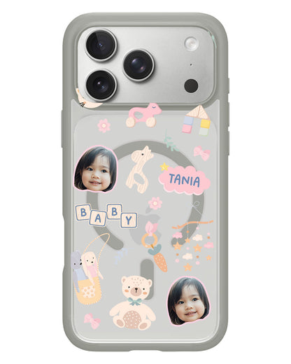 iPhone Rearguard Hybrid - Face Grid Girl's Toys