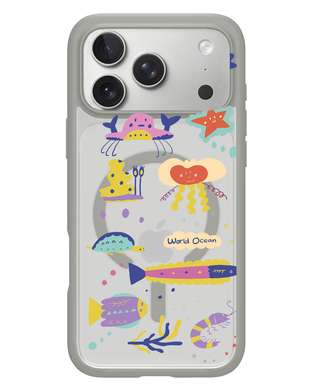 iPhone Rearguard Hybrid - Ocean World