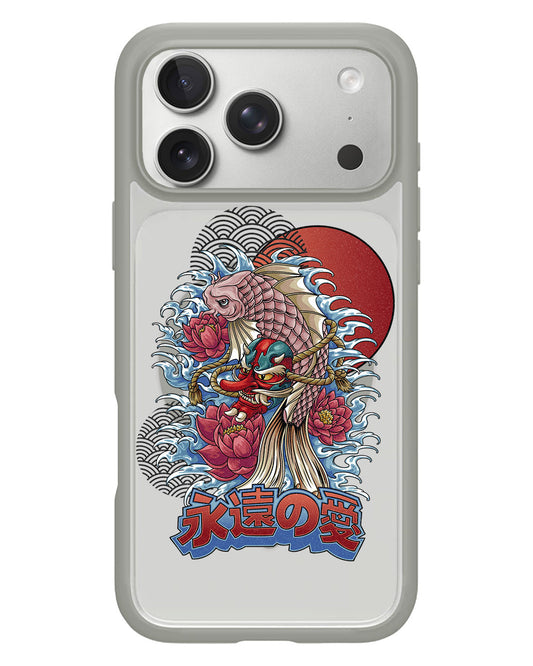 iPhone Rearguard Hybrid - Oni Koi