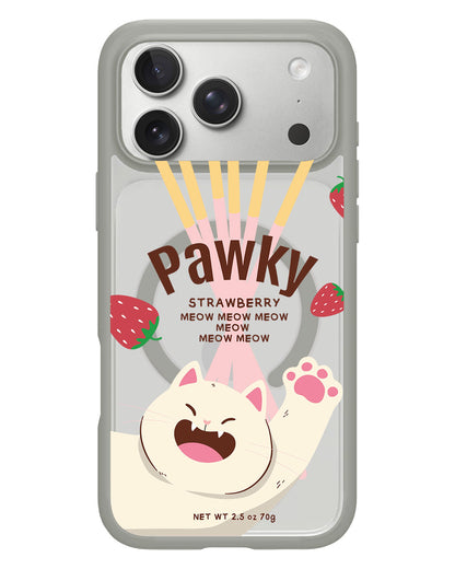 iPhone Rearguard Hybrid - Pawky Cat